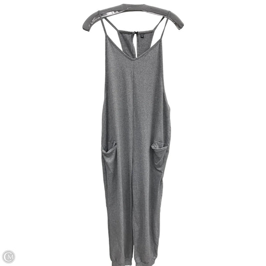 Jumpsuit By Clothes Mentor In Grey, Size: L