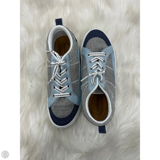 Shoes Sneakers By Maurices In Blue, Size: 7