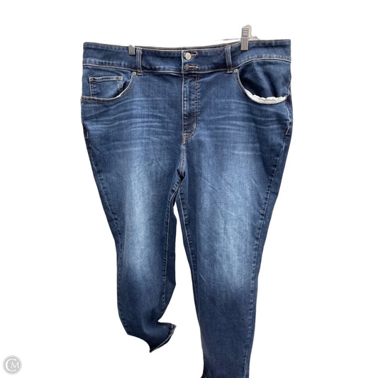 Jeans Skinny By Maurices In Blue Denim, Size: 24