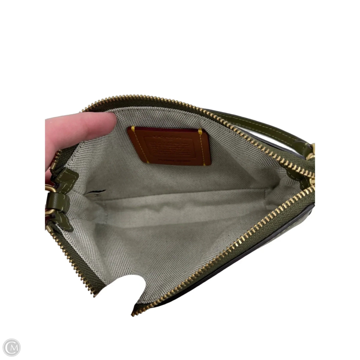 Handbag Designer By Coach, Size: Small