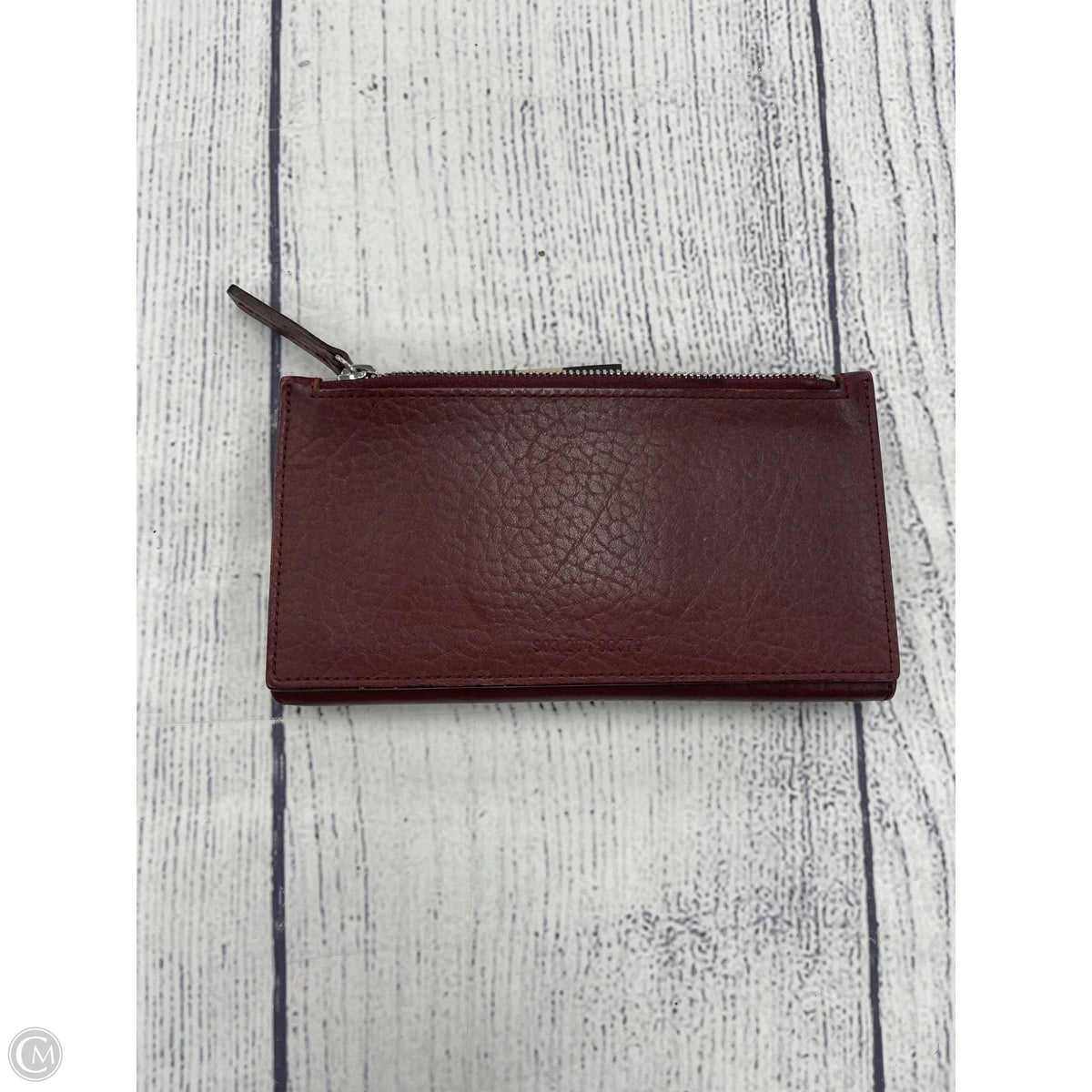 Wallet Leather By Cma, Size: Large