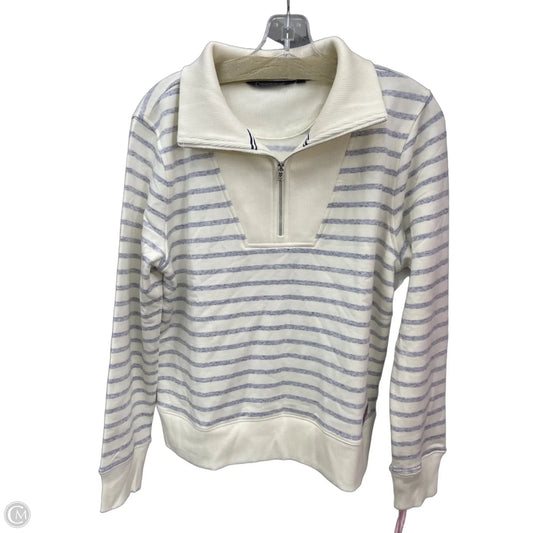 Sweatshirt Collar By Vineyard Vines In Striped Pattern, Size: S