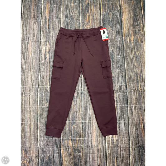 Athletic Pants By 32 Degrees In Maroon, Size: M