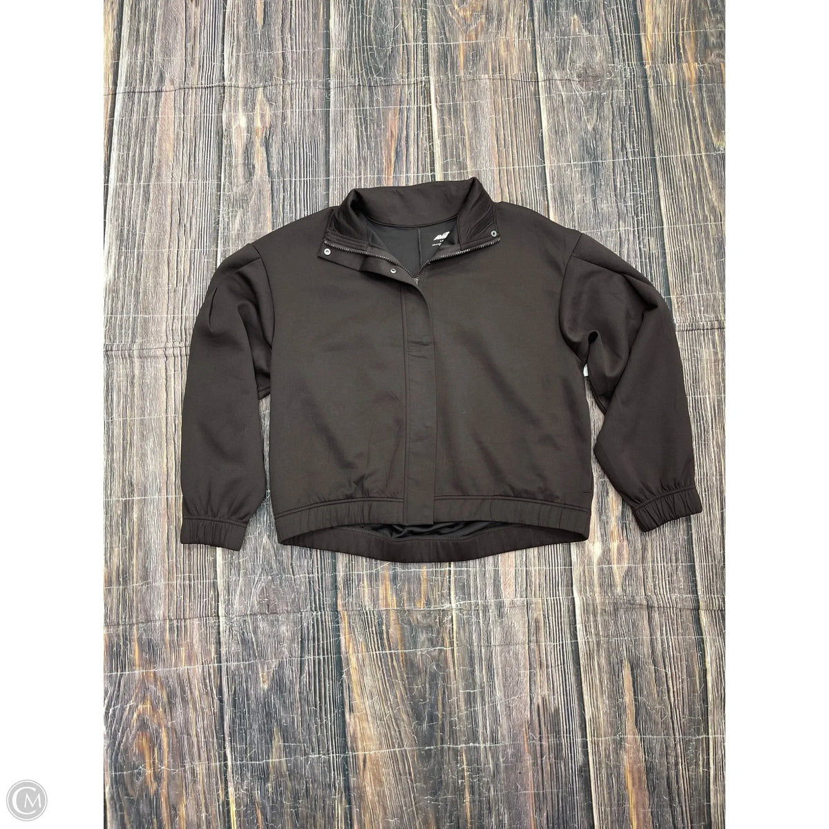 Athletic Jacket By Avia In Brown, Size: L