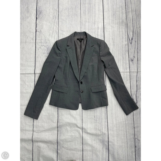 Blazer By Ann Taylor In Grey, Size: 6