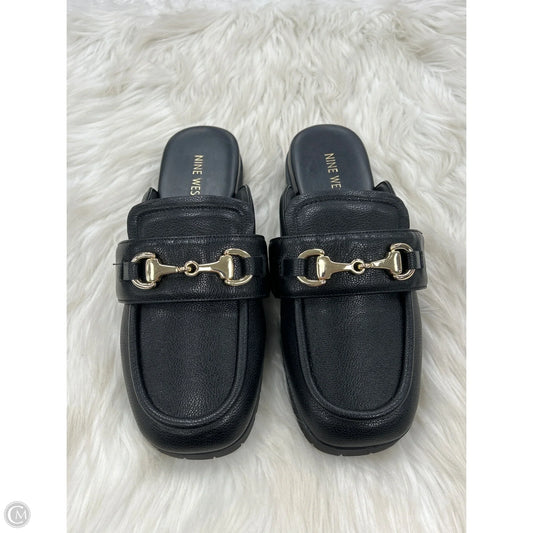 Shoes Flats By Nine West In Black, Size: 8
