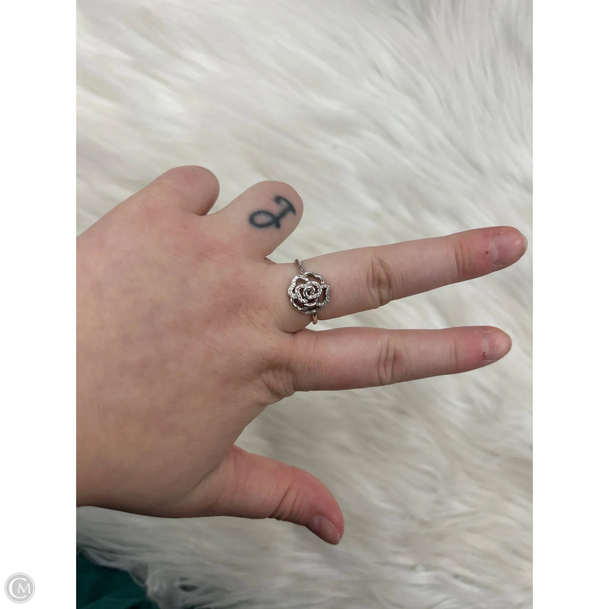 Ring Sterling Silver By Pandora, Size: 9