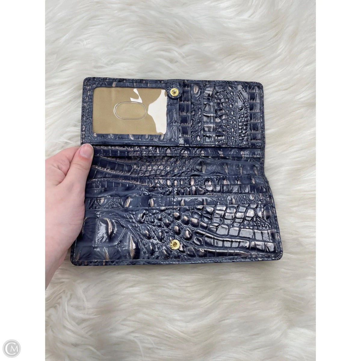 Wallet Designer By Brahmin, Size: Medium
