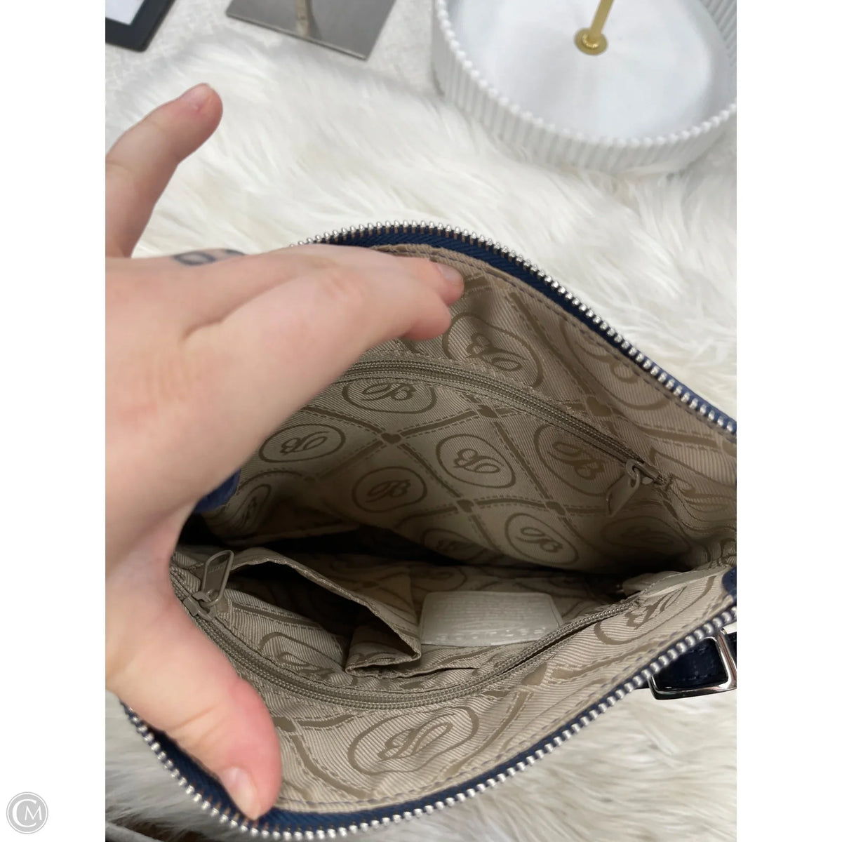 Crossbody Designer By Brighton, Size: Medium