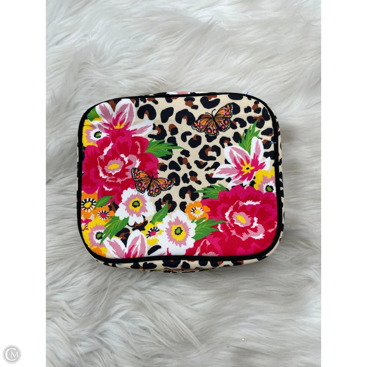 Makeup Bag Designer By Brighton, Size: Medium
