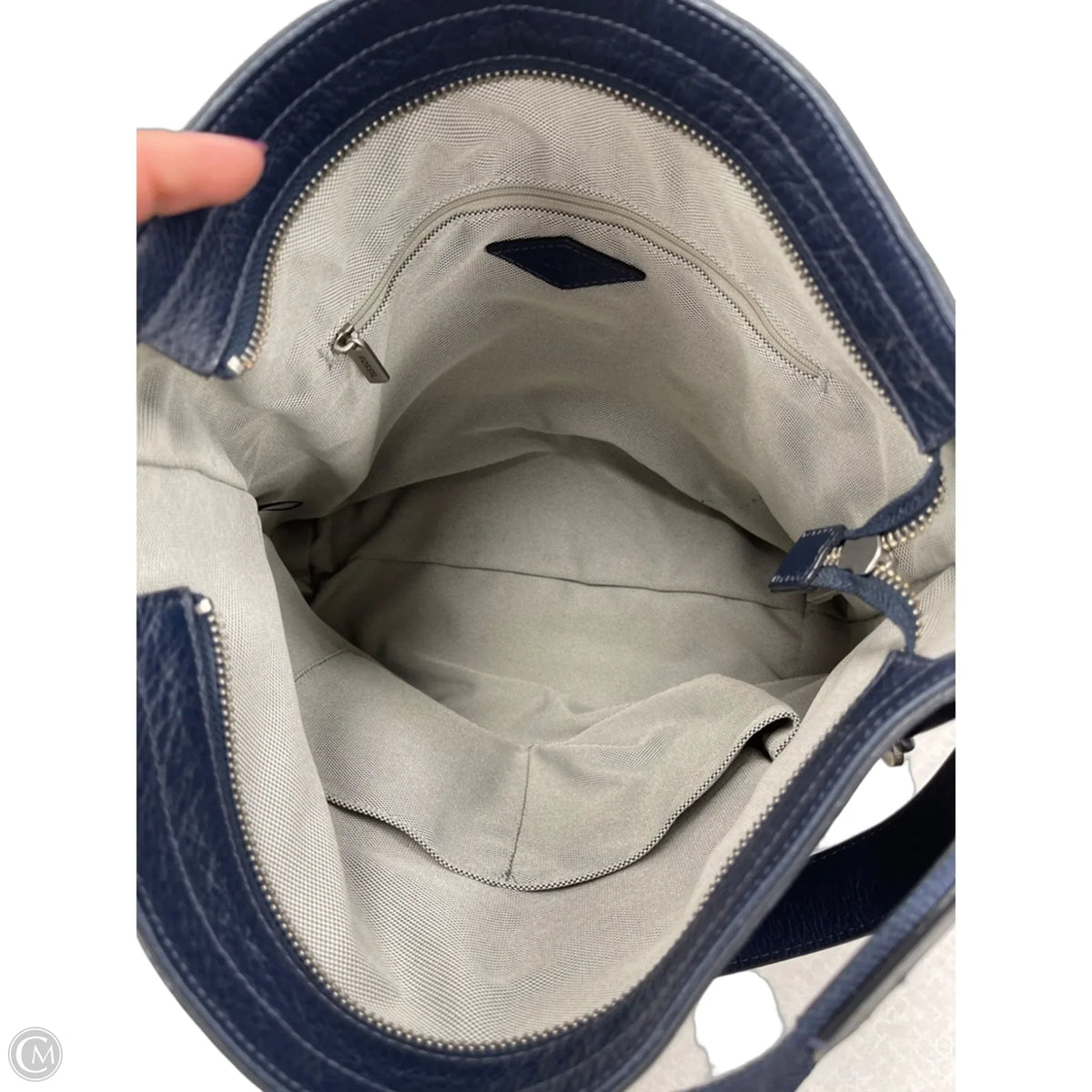 Crossbody Leather By Fossil, Size: Medium
