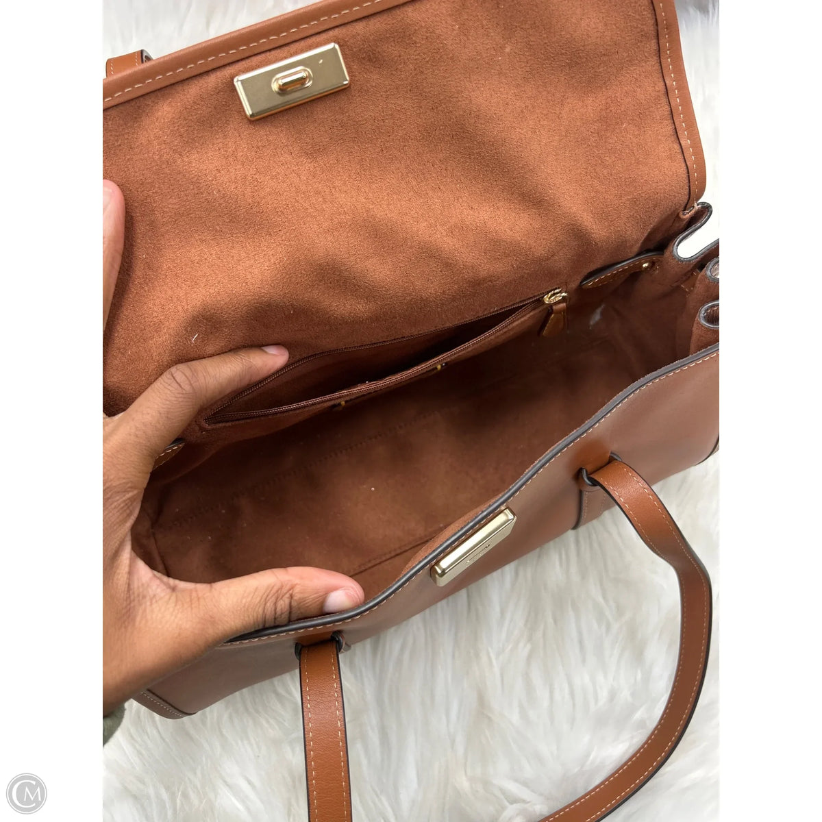 Handbag Designer By Coach, Size: Small