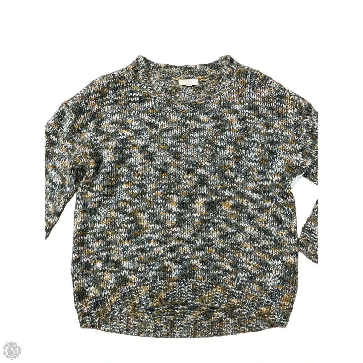 Sweater By Loft In Green, Size: M