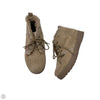 Boots Ankle Flats By So In Tan, Size: 9