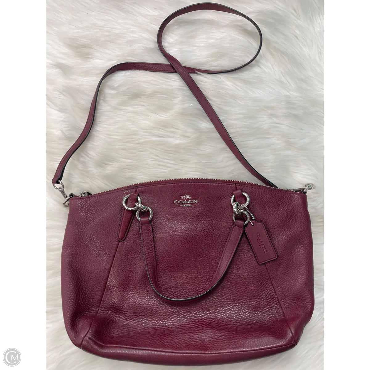 Crossbody Designer By Coach, Size: Small