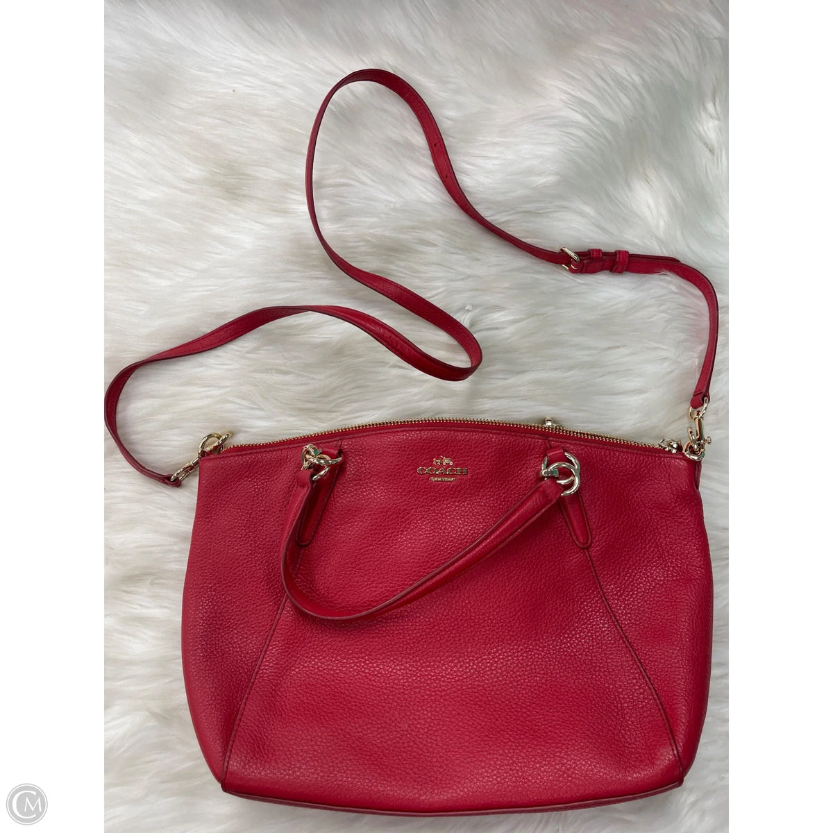 Crossbody Designer By Coach, Size: Small