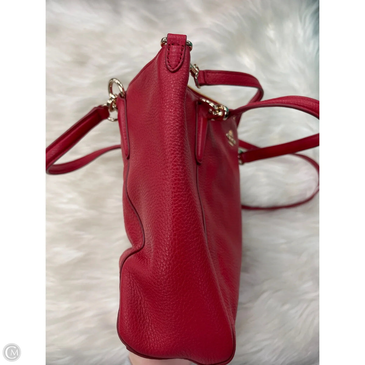 Crossbody Designer By Coach, Size: Small