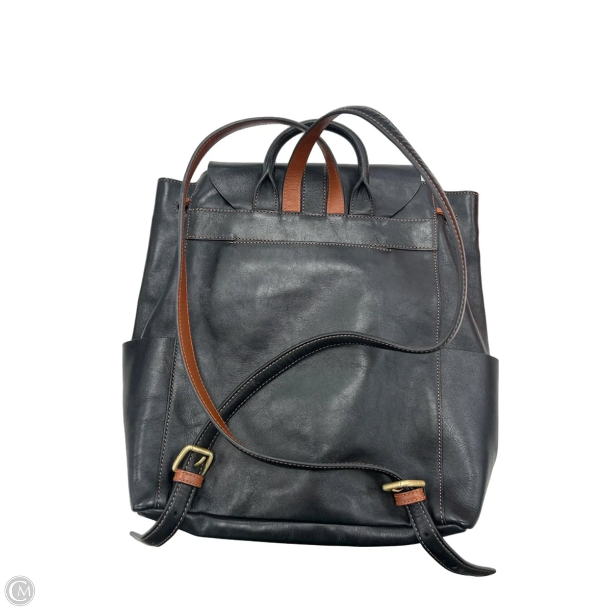 Backpack Leather By Vera Bradley, Size: Medium
