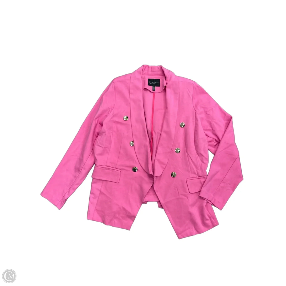 Blazer By Eloquii In Pink, Size: 22