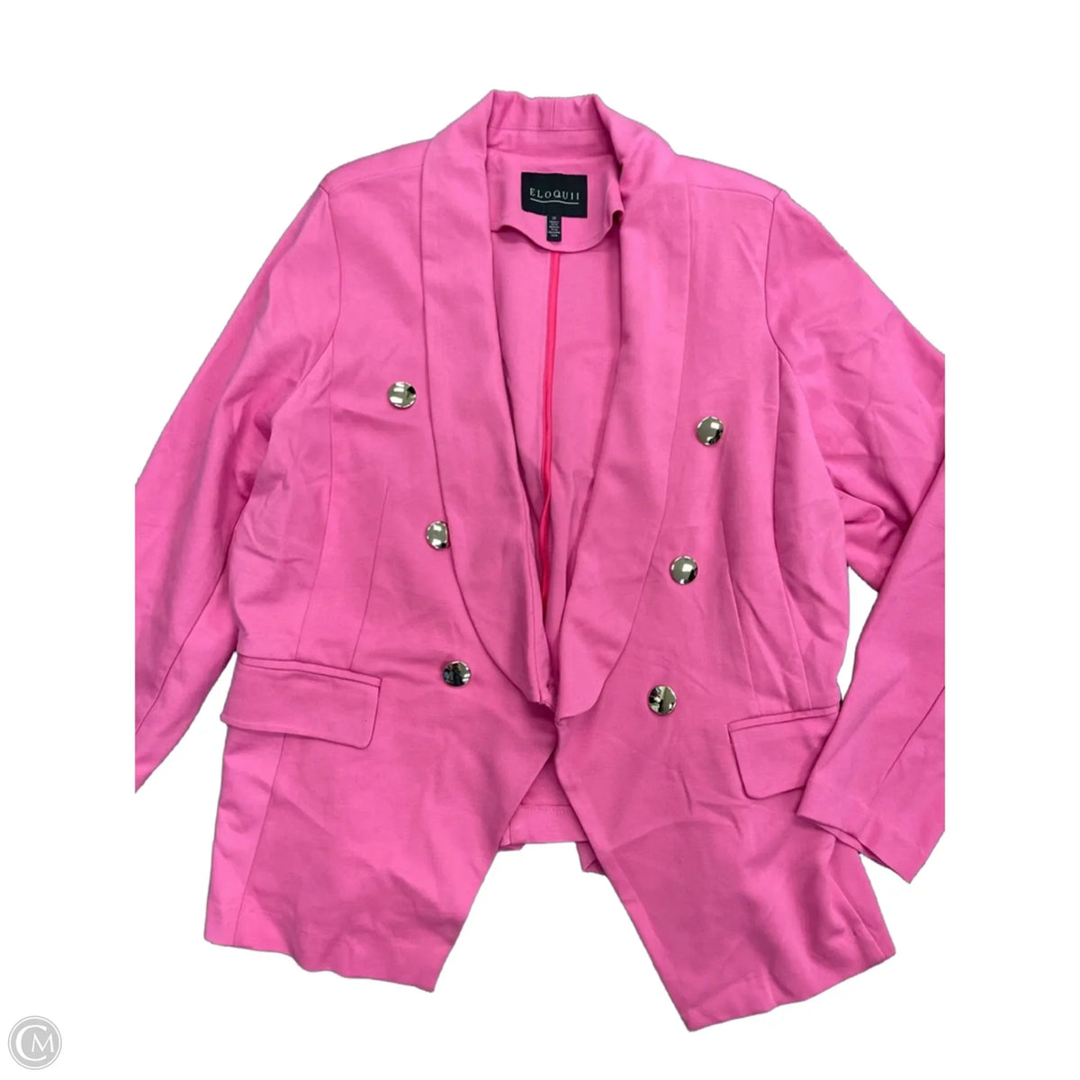 Blazer By Eloquii In Pink, Size: 22