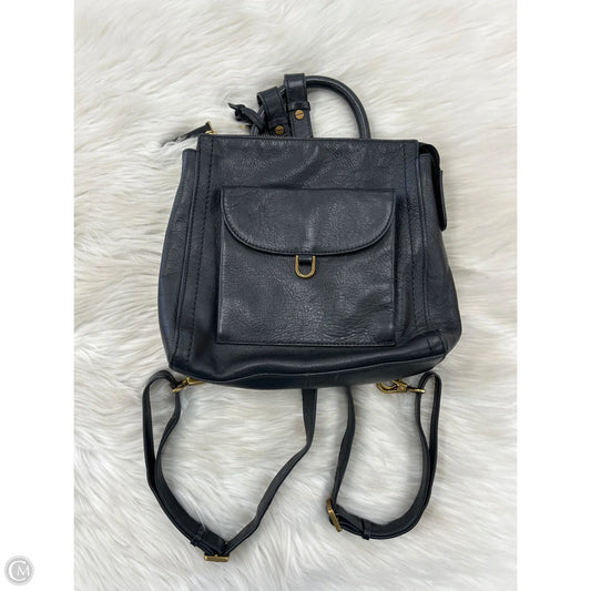 Backpack Leather By Fossil, Size: Small