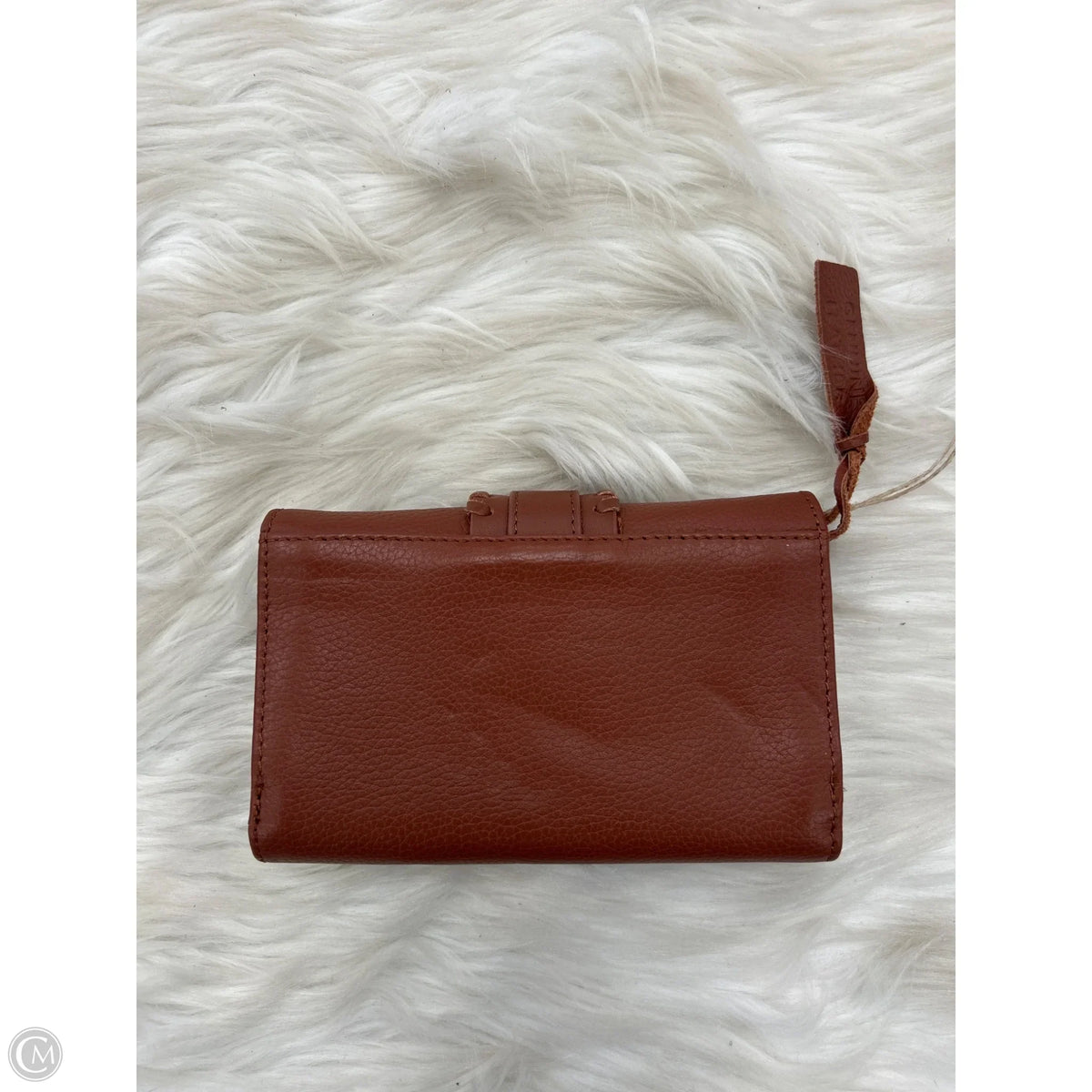 Wallet Leather By Clothes Mentor, Size: Medium