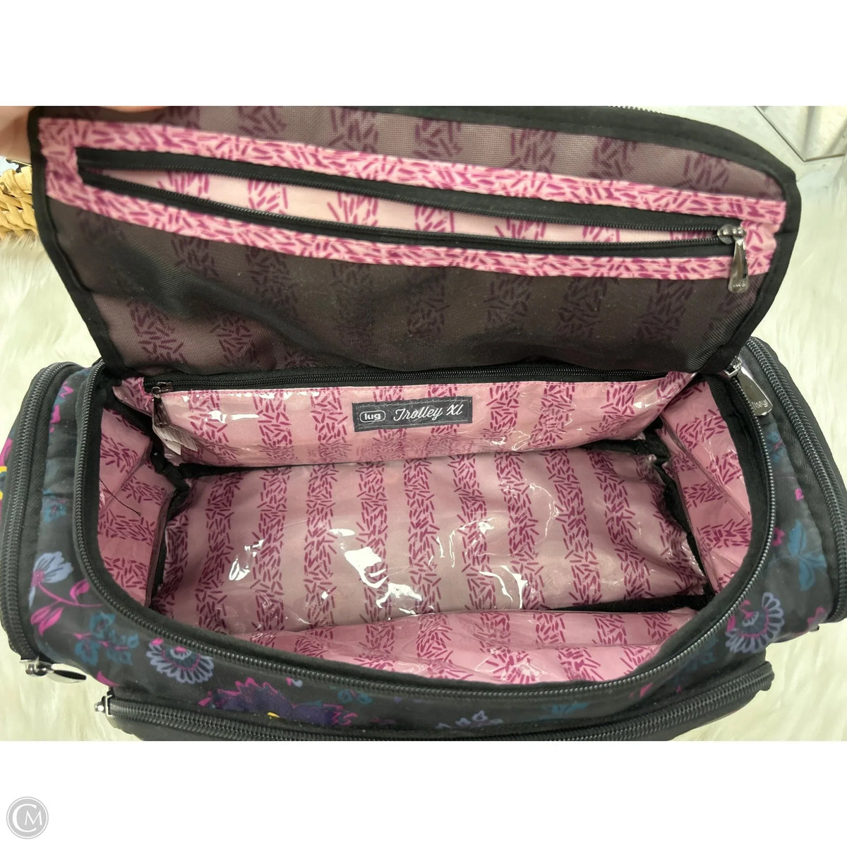 Makeup Bag By Lug, Size: Large