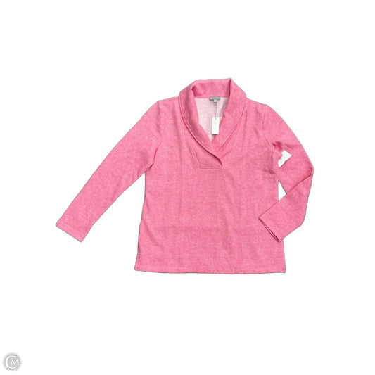 Sweatshirt Crewneck By Talbots In Pink, Size: Mp