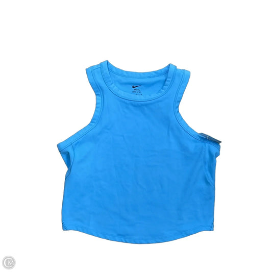 Athletic Tank Top By Nike In Blue, Size: L