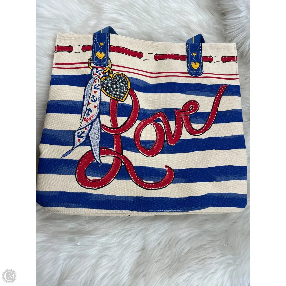 Tote Designer By Brighton, Size: Large