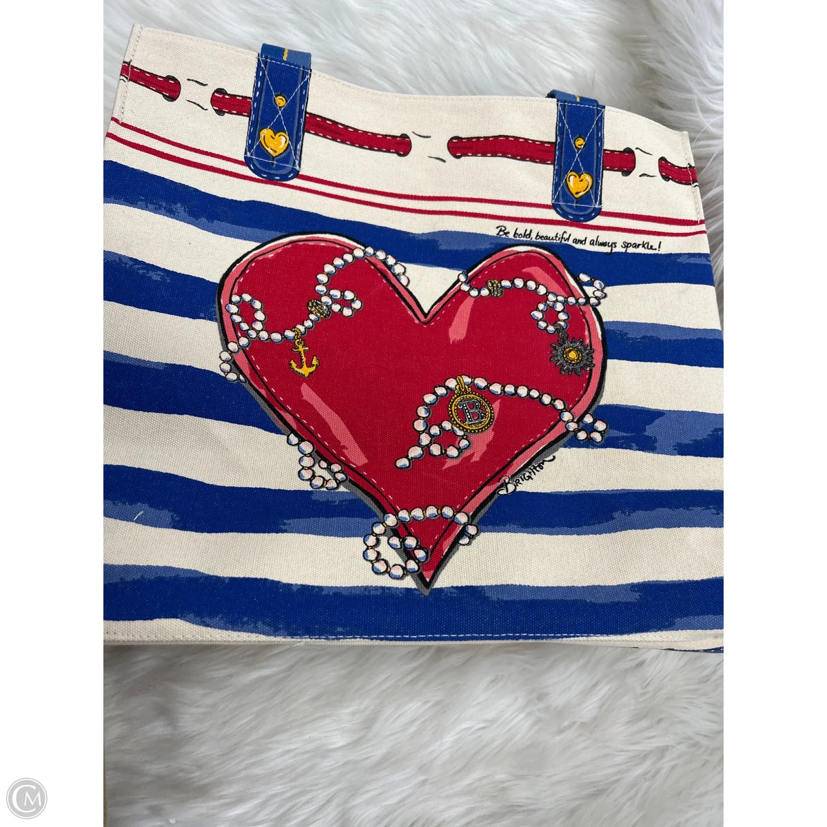 Tote Designer By Brighton, Size: Large