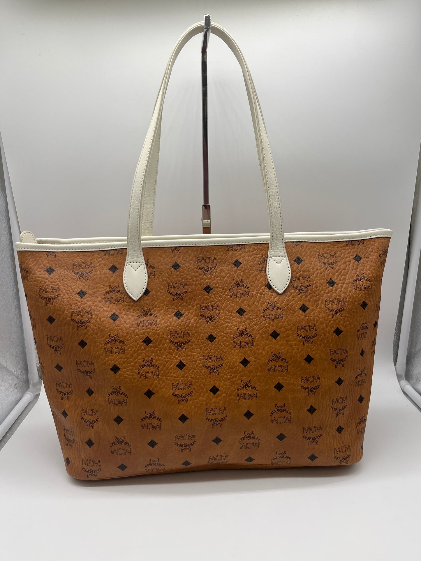 Tote Luxury Designer By Mcm  Size: Large