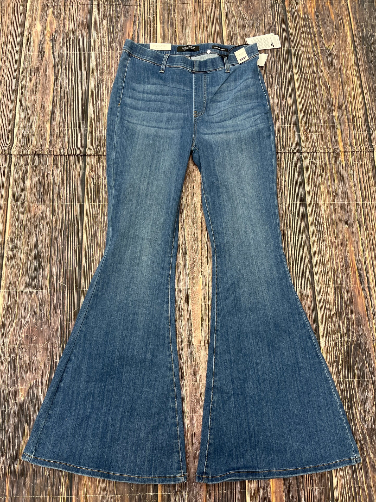 Blue Denim Jeans Flared Judy Blue, Size 12
