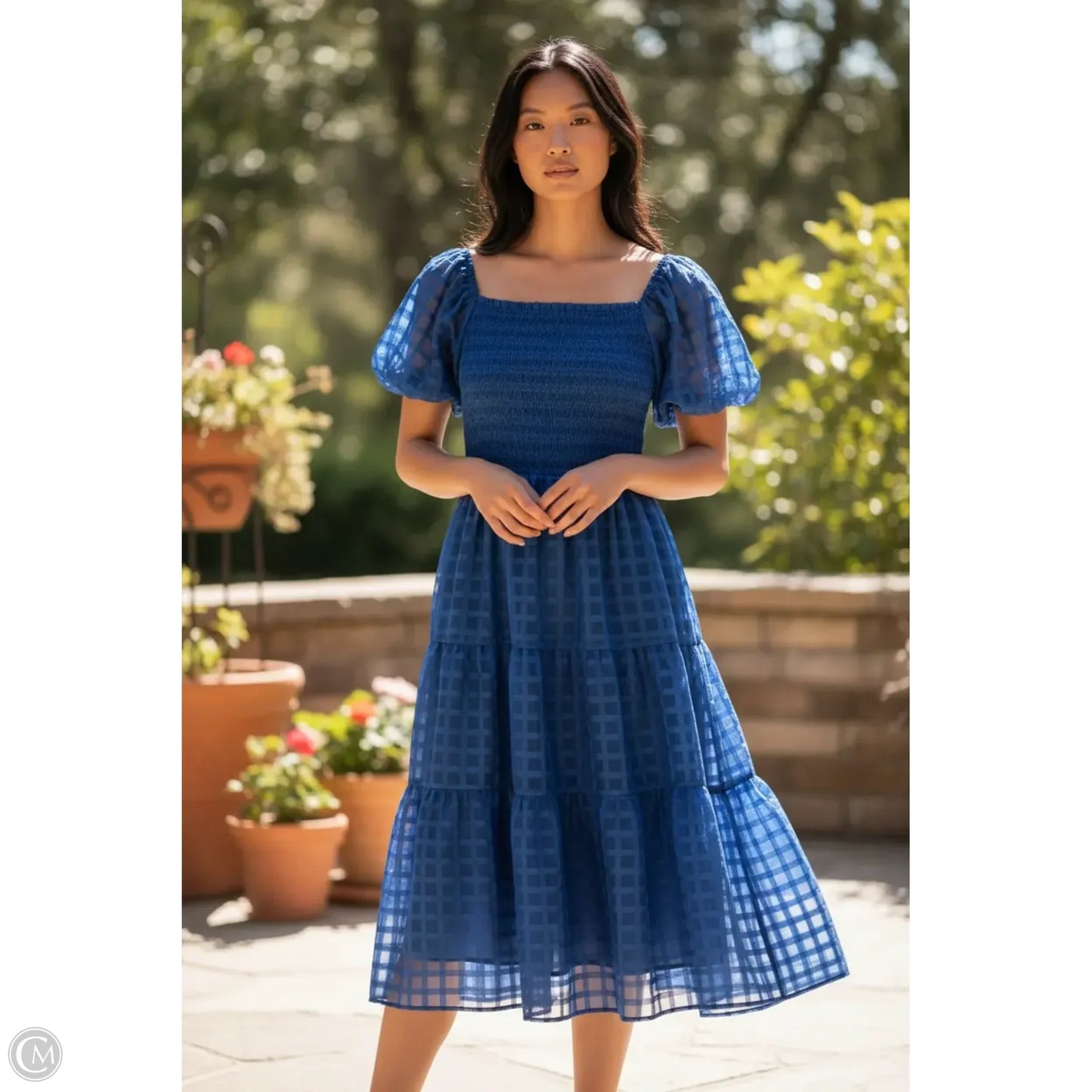 Dress Casual Maxi By Prettygarden In Blue, Size: 1x