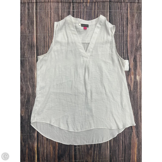Top Sleeveless By Vince Camuto In White, Size: S
