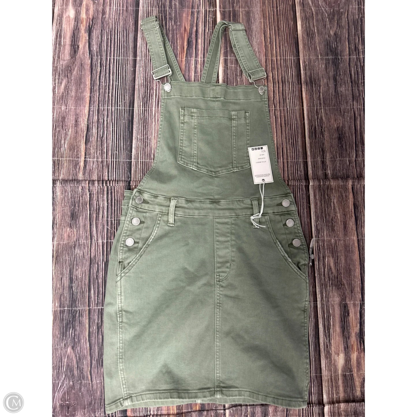 Shortalls By Judy Blue In Green, Size: M