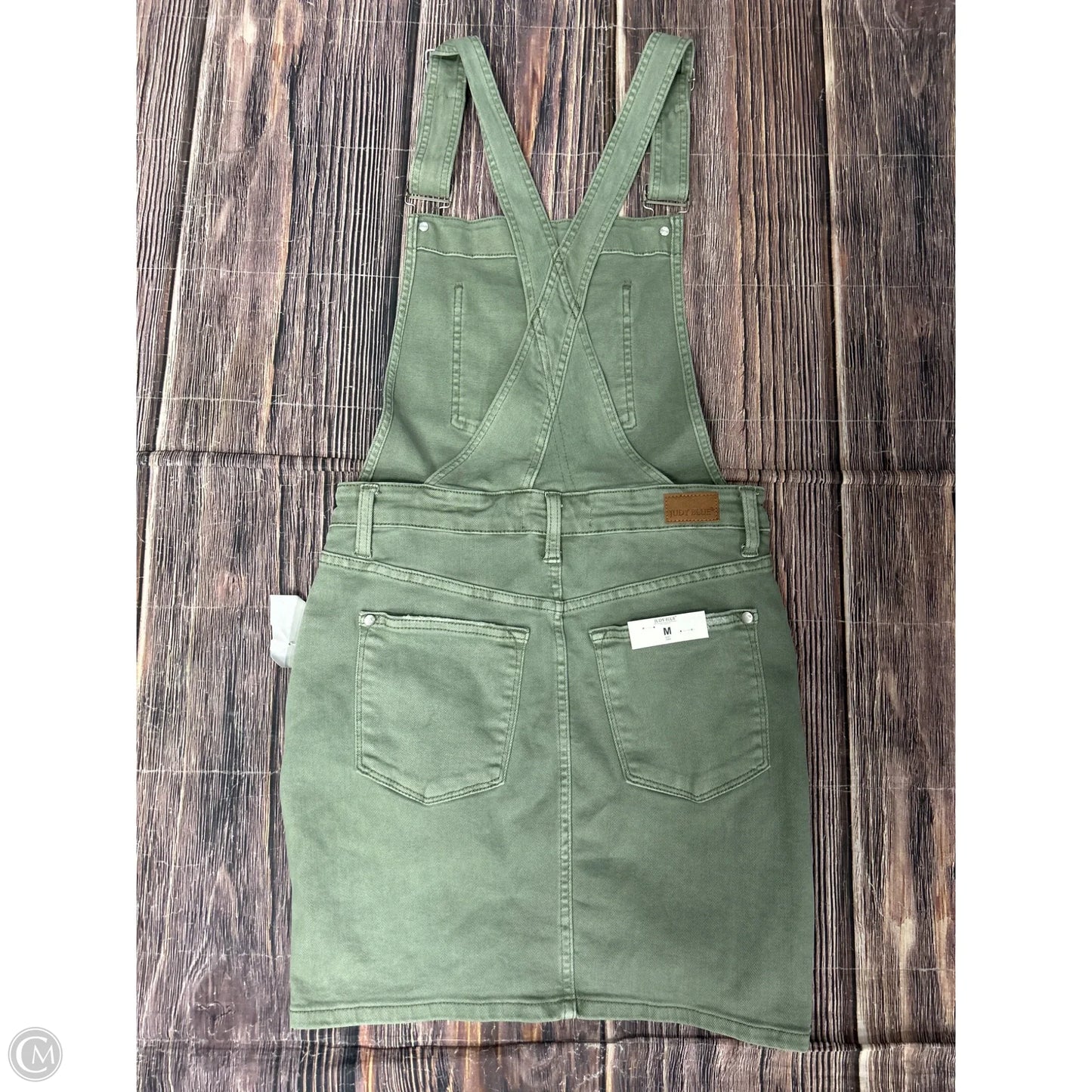 Shortalls By Judy Blue In Green, Size: M
