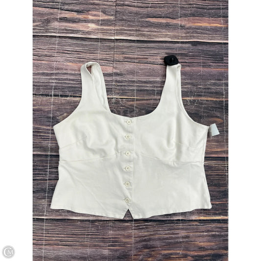 Vest Other By A New Day In White, Size: Xl