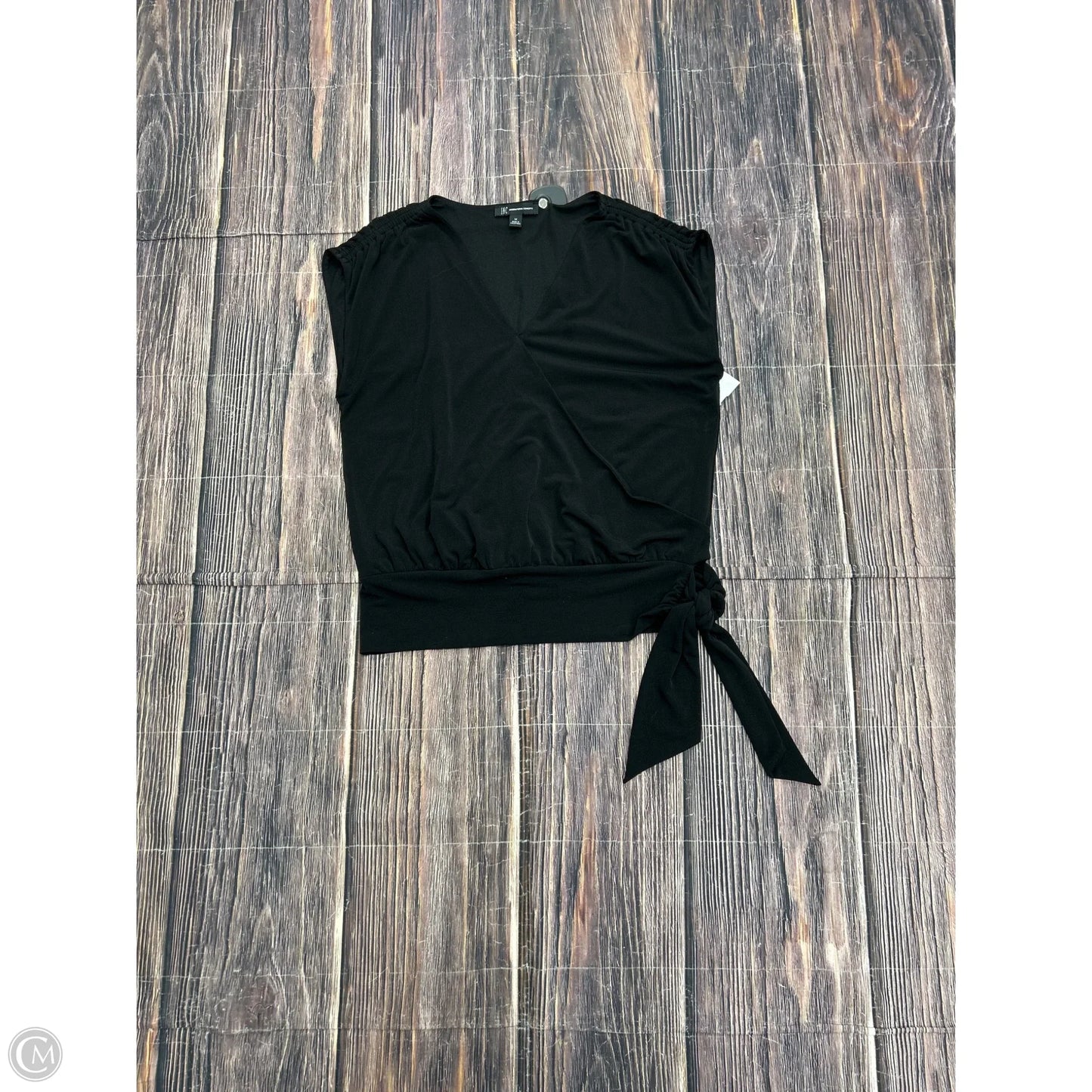 Top Sleeveless By Inc In Black, Size: M