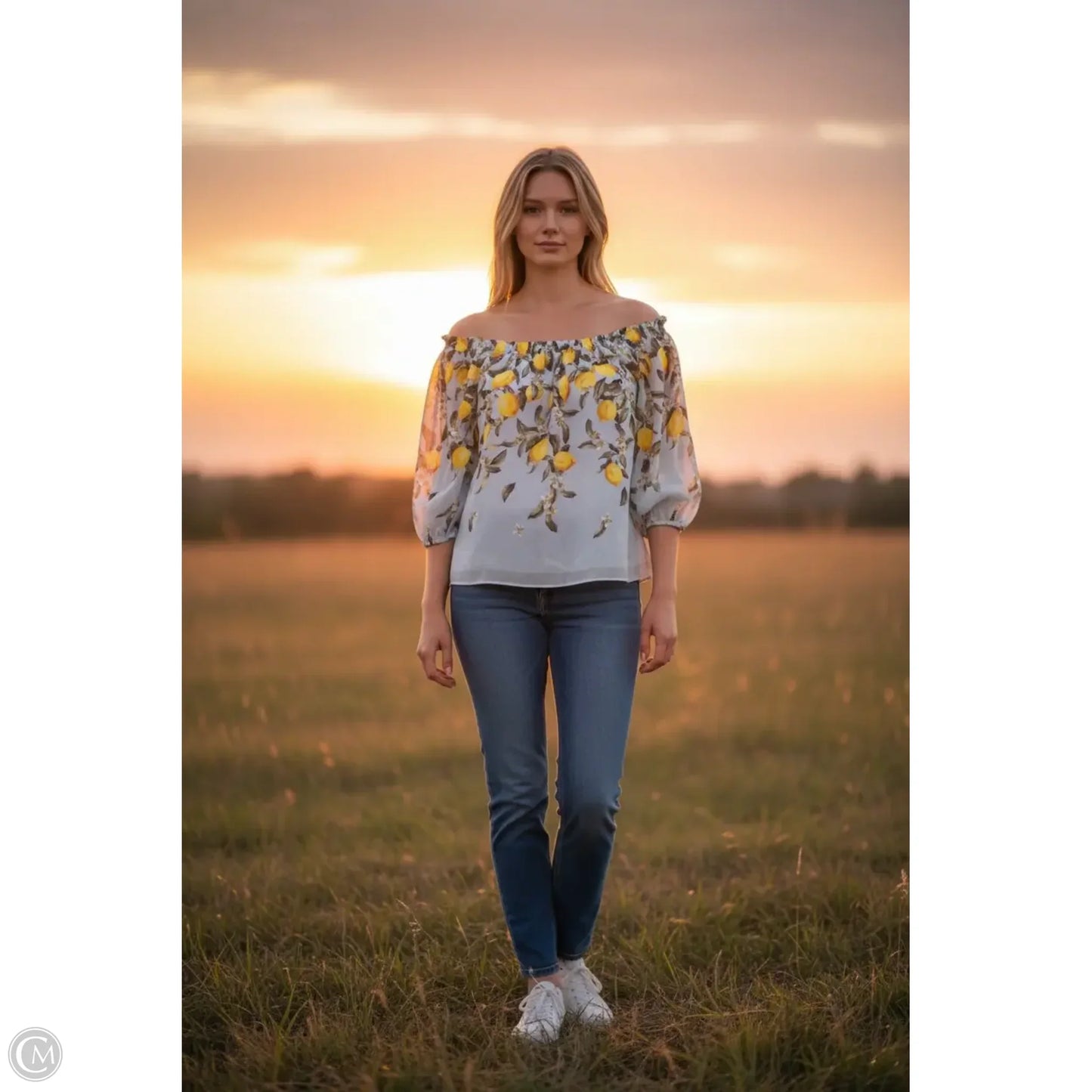 Top Long Sleeve By White House Black Market In Blue, Size: M