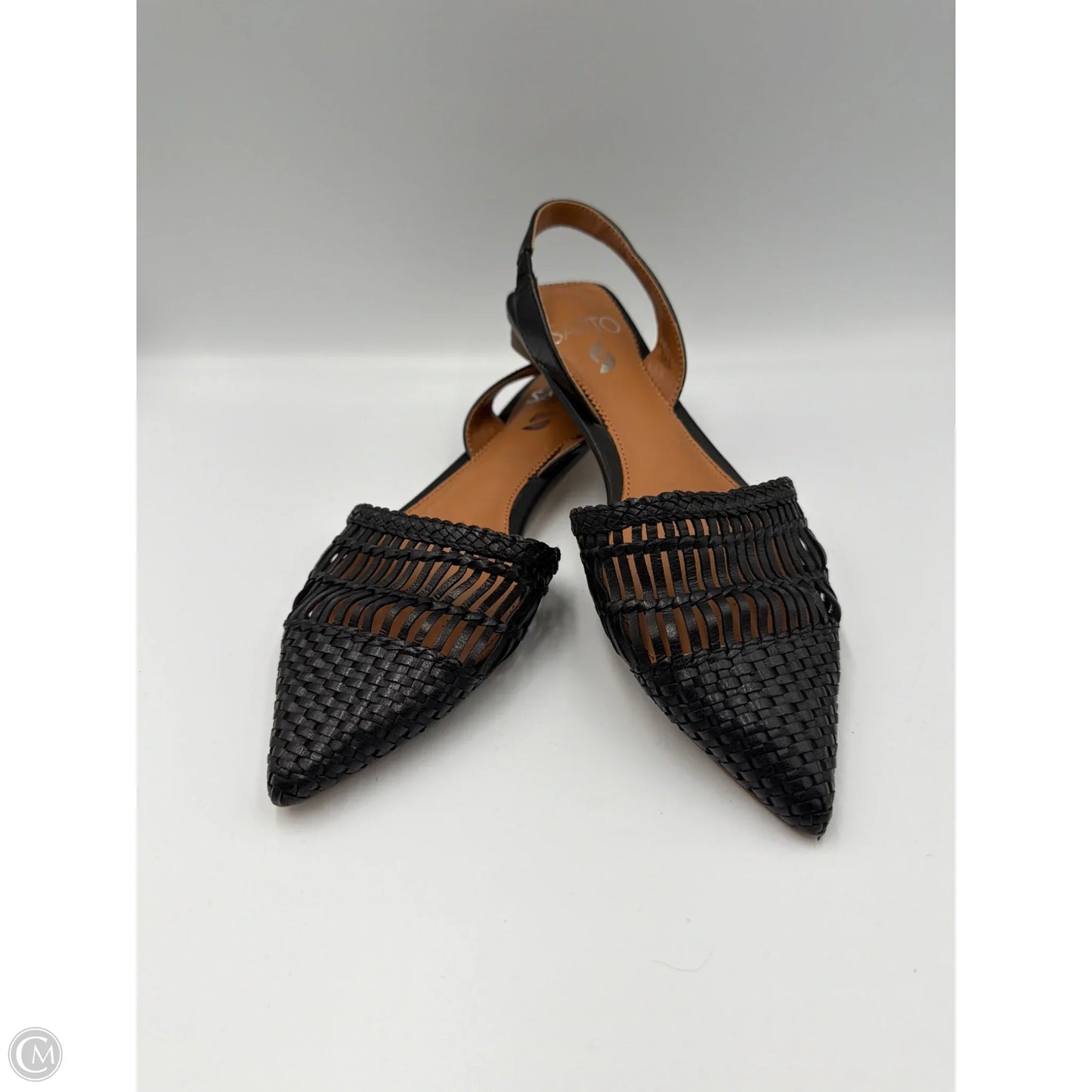 Shoes Flats By Clothes Mentor In Black, Size: 6.5