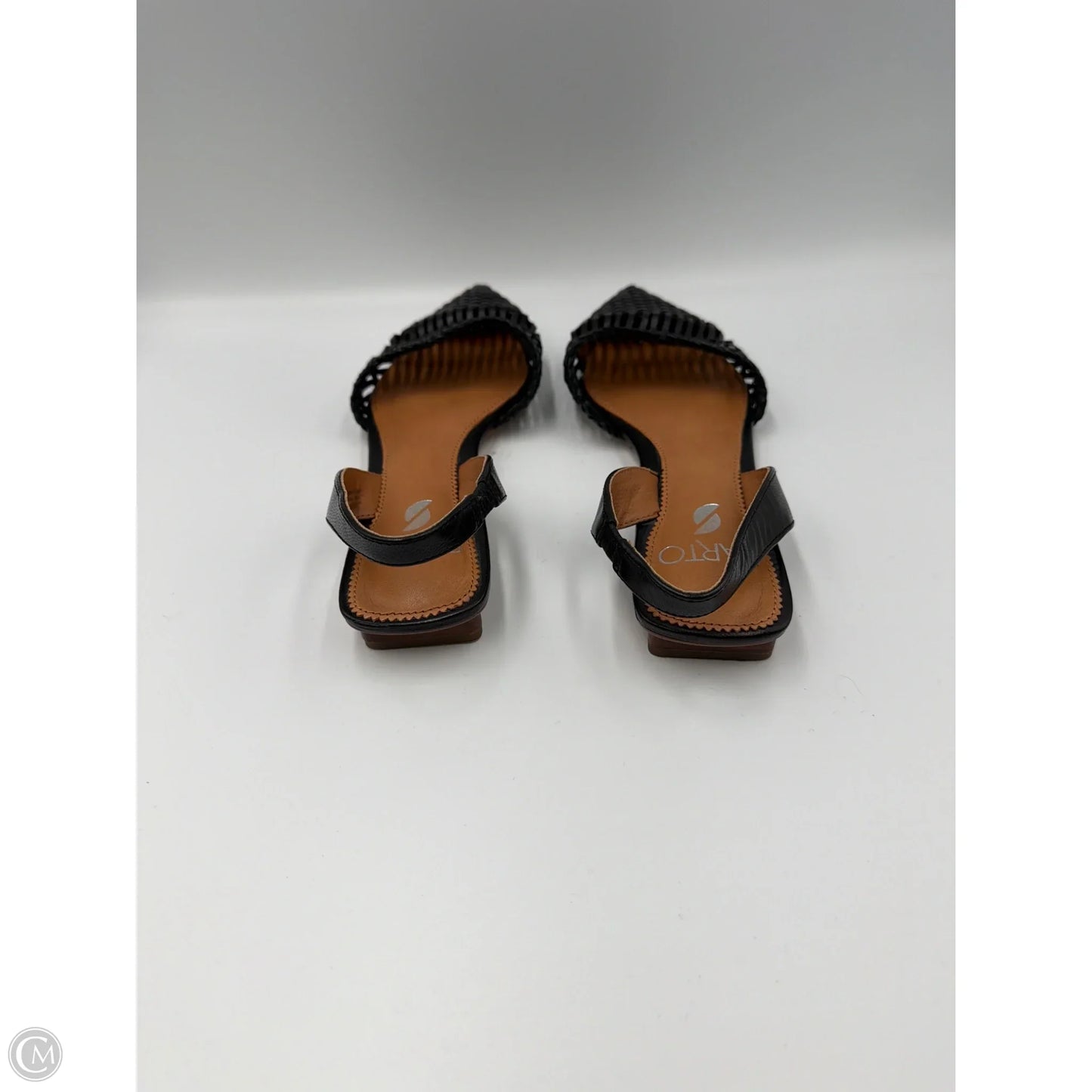 Shoes Flats By Clothes Mentor In Black, Size: 6.5