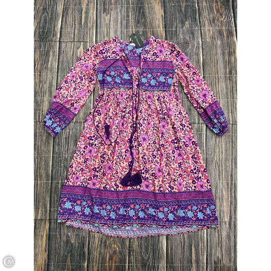 Dress Casual Short By Clothes Mentor In Purple, Size: M