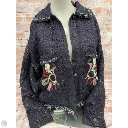 Jacket Other By Clothes Mentor In Blue, Size: M