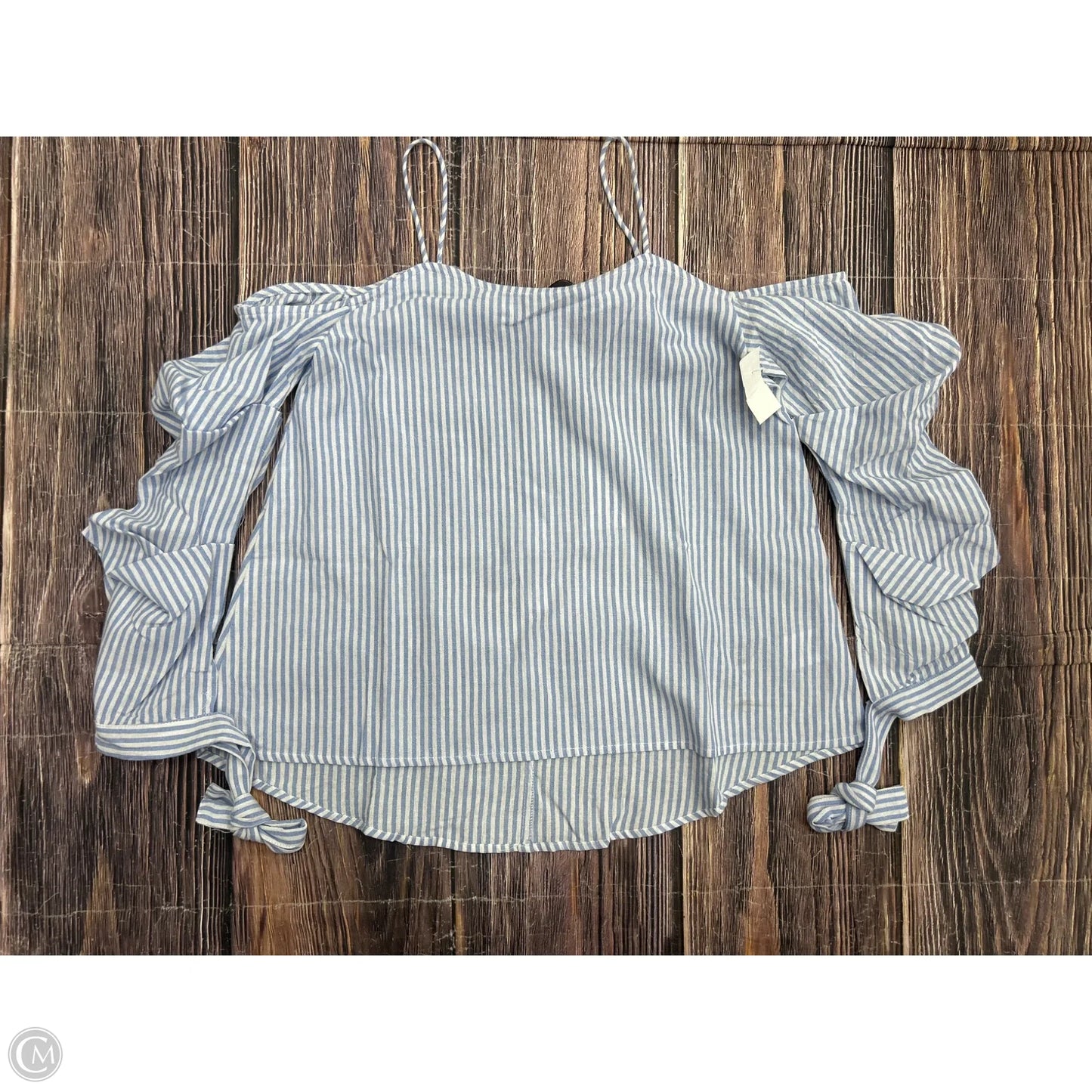 Top Long Sleeve By Clothes Mentor In Blue, Size: S