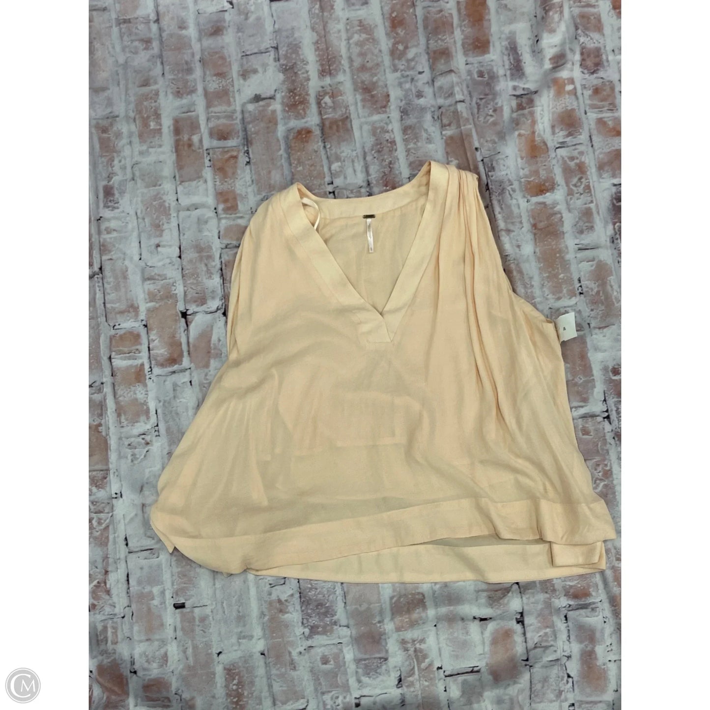 Top Sleeveless By Free People In Pink, Size: S