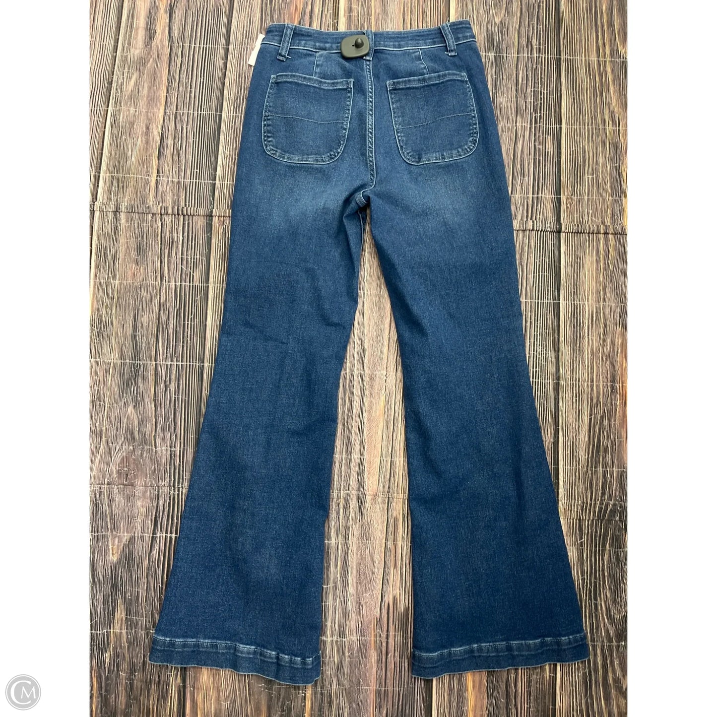Jeans Flared By Old Navy In Blue, Size: 6