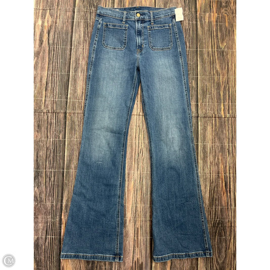 Jeans Flared By Gap In Blue, Size: 8L
