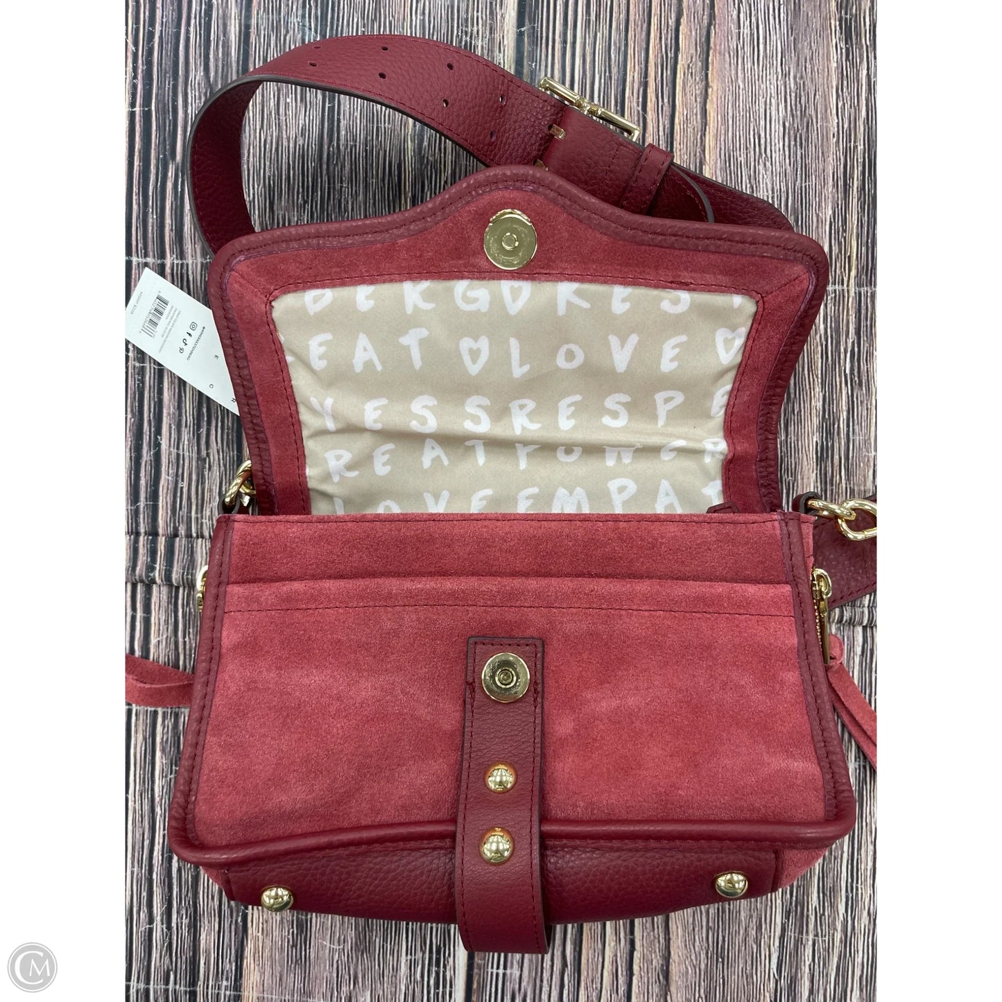 Crossbody Leather By Aimee Kestenberg, Size: Small