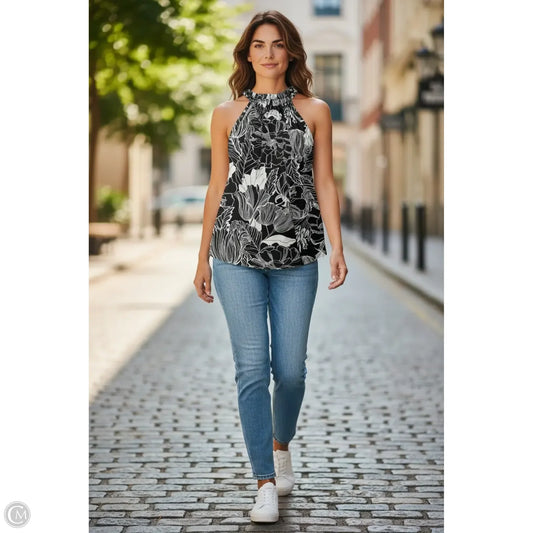 Top Sleeveless By White House Black Market In Black, Size: M